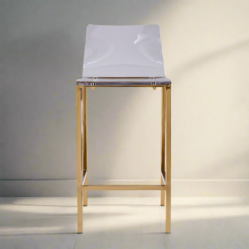 Pinchon Counter Stool with Metal Frame Set of 2