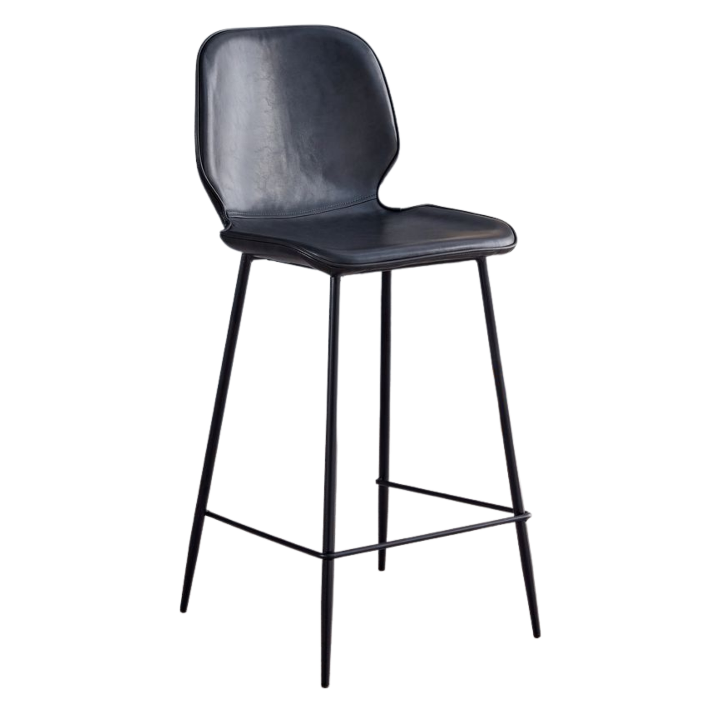 Milana Faux Leather Counter Stool (Set of 2)