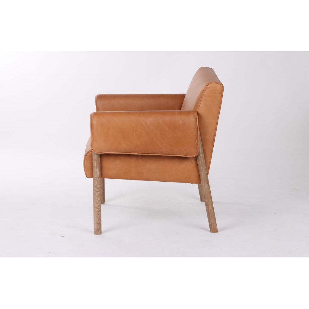 FLOW Vegan LEATHER ARMCHAIR