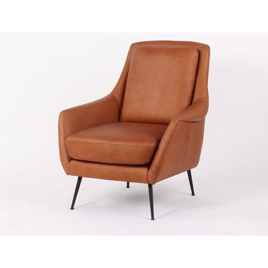 Antonio Faux Leather Armchair TAN