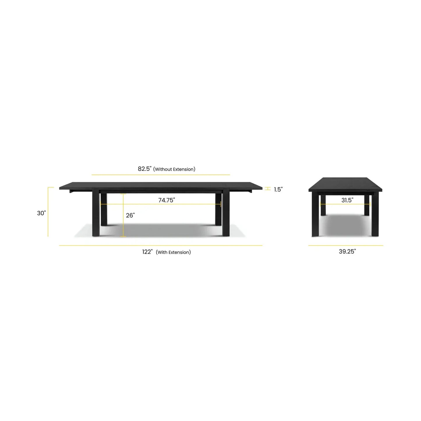 Jaimod Extension Dining Table